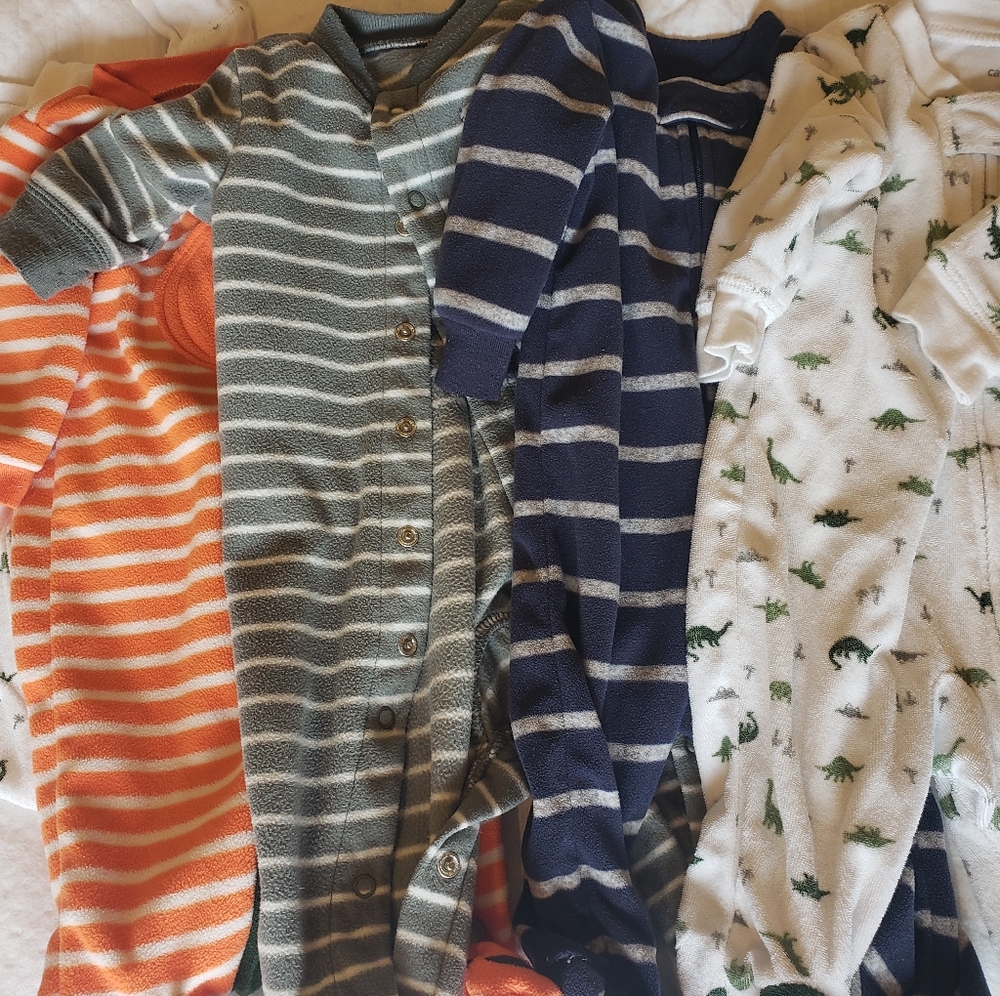 3 Month Carters Footie Lot